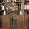 Bộ Vest Nam Trung Niên Hg61 Màu Vàng Rêu Mới Nhất 2024 3