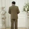 Bộ Vest Nam Trung Niên Hg61 Màu Vàng Rêu Mới Nhất 2024 9
