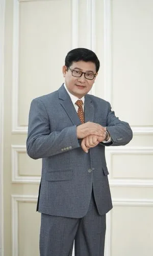 Bộ Vest Nam Trung Niên Hg70 Màu Ghi đá Mới Nhất 2024 5