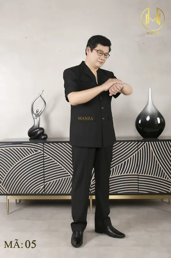 áo ký giả nam trung niên mã 05 2