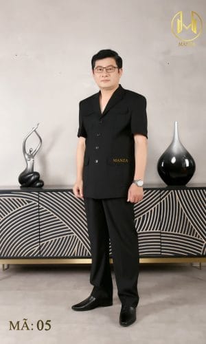 Áo Ký Giả Nam Trung Niên Mã 05