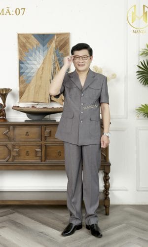 áo ký giả nam trung niên mã 07 10