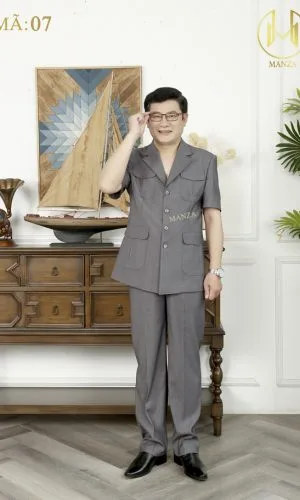 áo ký giả nam trung niên mã 07 10