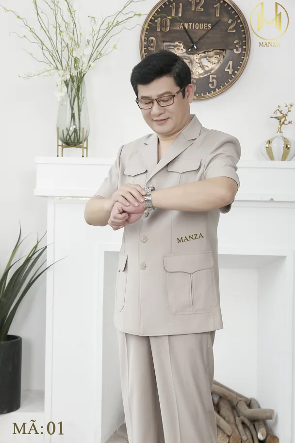 Áo Ký Giả Nam Trung Niên Mã 01 17 áo ký giả nam trung niên mã 01 6