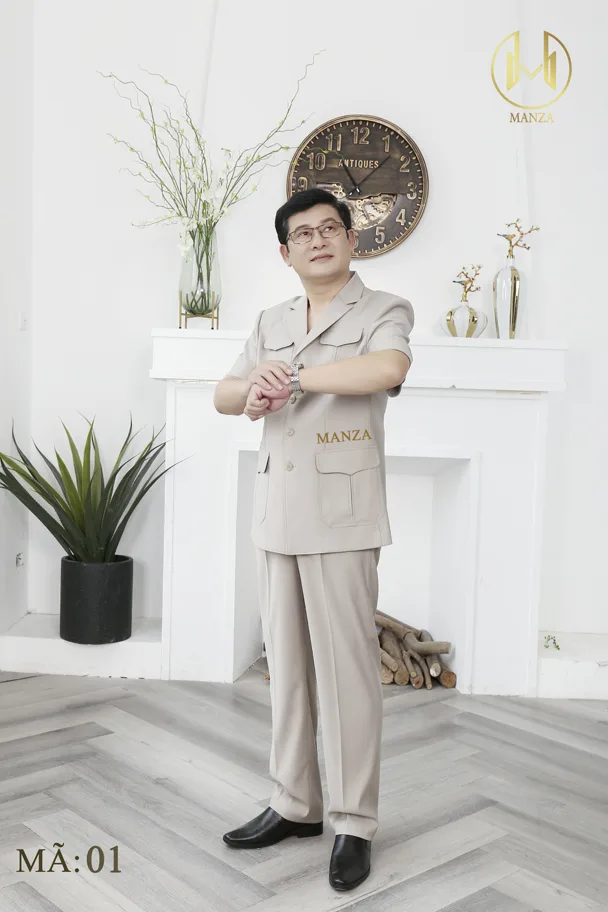 Áo Ký Giả Nam Trung Niên Mã 01 16 áo ký giả nam trung niên mã 01 5