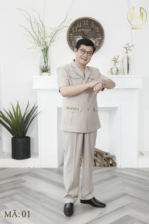 Áo Ký Giả Nam Trung Niên Mã 01 15 áo ký giả nam trung niên mã 01 4
