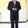 Áo Măng Tô Nam Trung Niên Manza - Màu Nâu Rêu 19 Áo Măng Tô Nam Trung Niên Manza - Màu Đen Tím Than 4