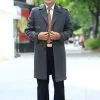 Áo Măng Tô Nam Trung Niên Manza - Màu Nâu Rêu 9 Áo Măng Tô Nam Trung Niên Manza - Màu Trì Đậm 3