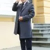 Áo Măng Tô Nam Trung Niên Manza - Màu Nâu Rêu 6 Áo Măng Tô Nam Trung Niên Manza - Màu Trì Đậm