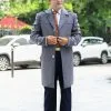 Áo Măng Tô Nam Trung Niên Manza - Màu Nâu Rêu 25 áo măng tô nam trung niên màu ghi đá mã MT-B1 5