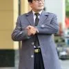 Áo Măng Tô Nam Trung Niên Manza - Màu Nâu Rêu 22 áo măng tô nam trung niên màu ghi đá mã MT-B1 2