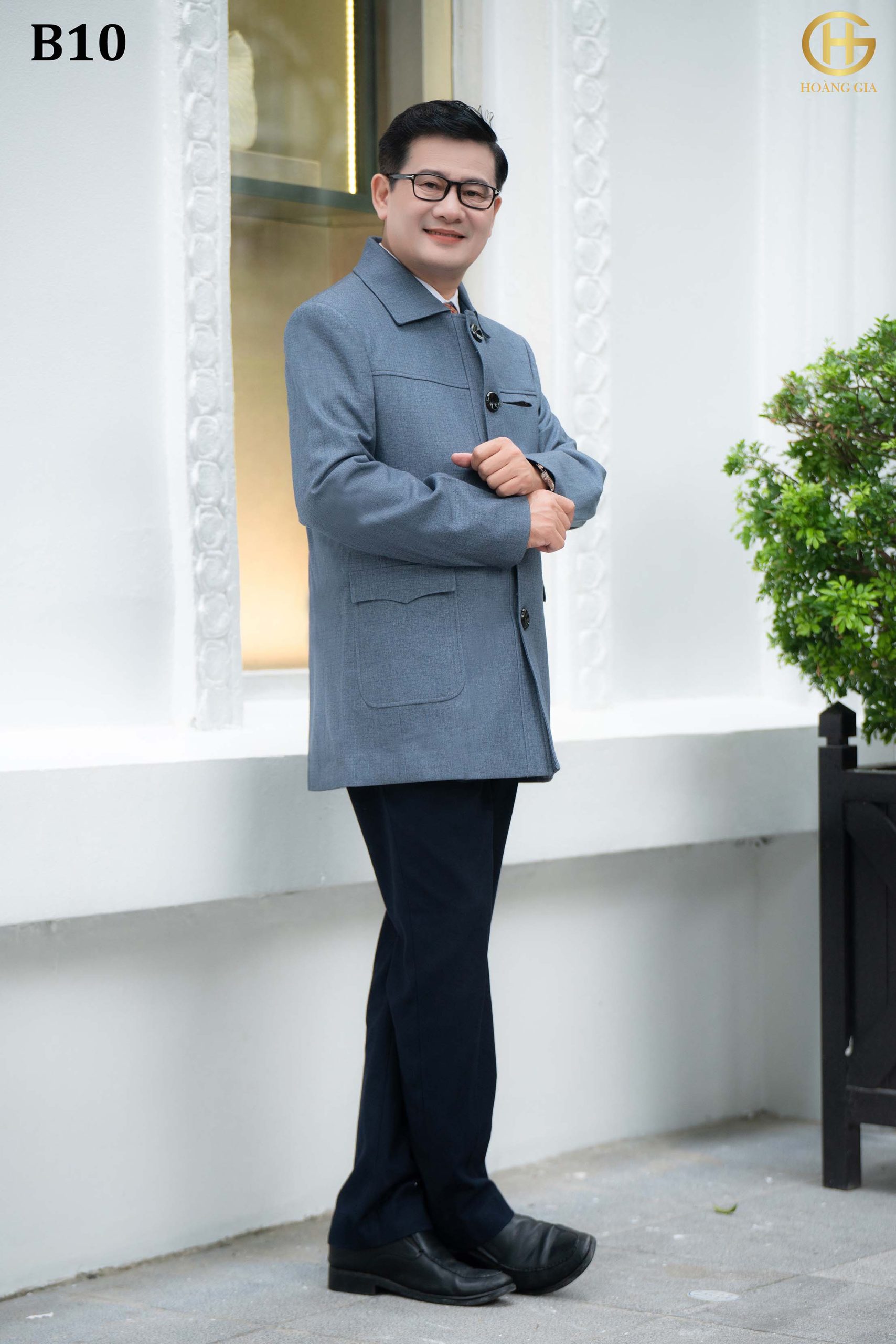 Áo Khoác Nam Trung Niên Hoàng Gia B15 - Manza Luxury