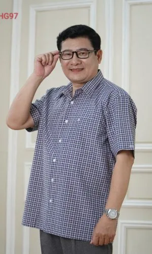 Ao So Mi Nam Trung Nien Hg97