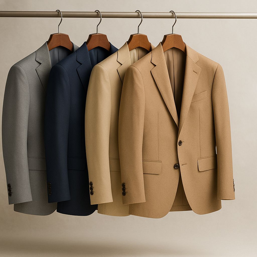 5 CÁCH PHỐI VEST NAM TRUNG NIÊN GIÚP QUÝ ÔNG TRÔNG TRẺ HƠN 10 TUỔI 1 Chọn Vest Tông Màu Trung Tính Sáng Tránh Xa Gam Màu Quá Tối