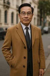 Quý ông Mặc Măng Tô Lịch Lãm