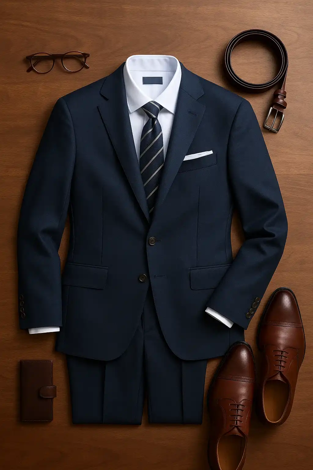 ảnh Bộ Vest Nam Trung Niên Lịch Lãm