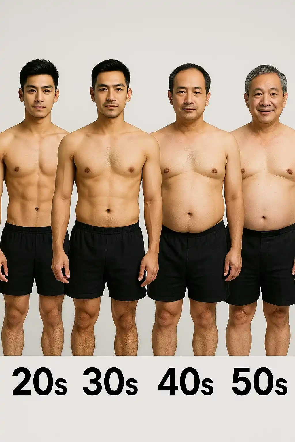 Shop Quần Áo Cho Người Già 60 Tuổi - Thời Trang Lịch Lãm 1 anh-so-sanh-voc-dang-nam-gioi-o-cac-do-tuoi-khac-nhau