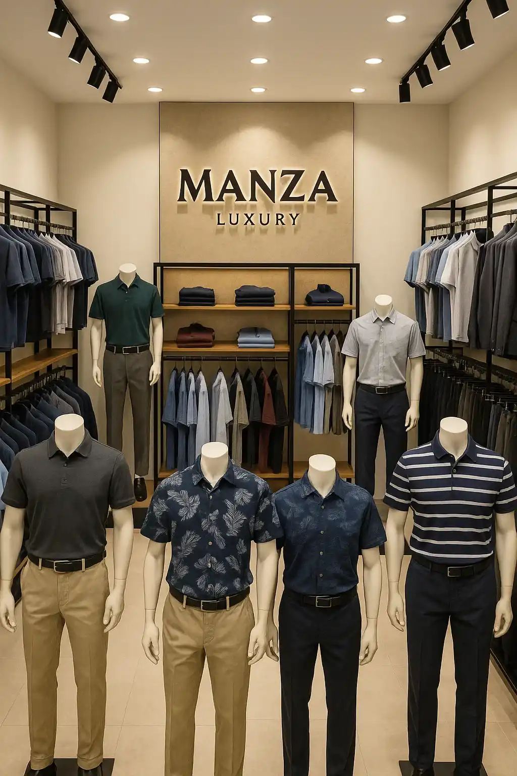 Shop Bán Quần Áo Cho Người Già - Manza Luxury 1 anh-tong-quan-shop-voi-cac-san-pham-thoi-trang-nam-trung-nien-duoc-trung-bay-dep-mat