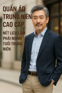 Quần áo trung niên cao cấp – Nét lịch lãm phái mạnh tuổi trung niên 1 Quan Ao Trung Nien Cao Cap