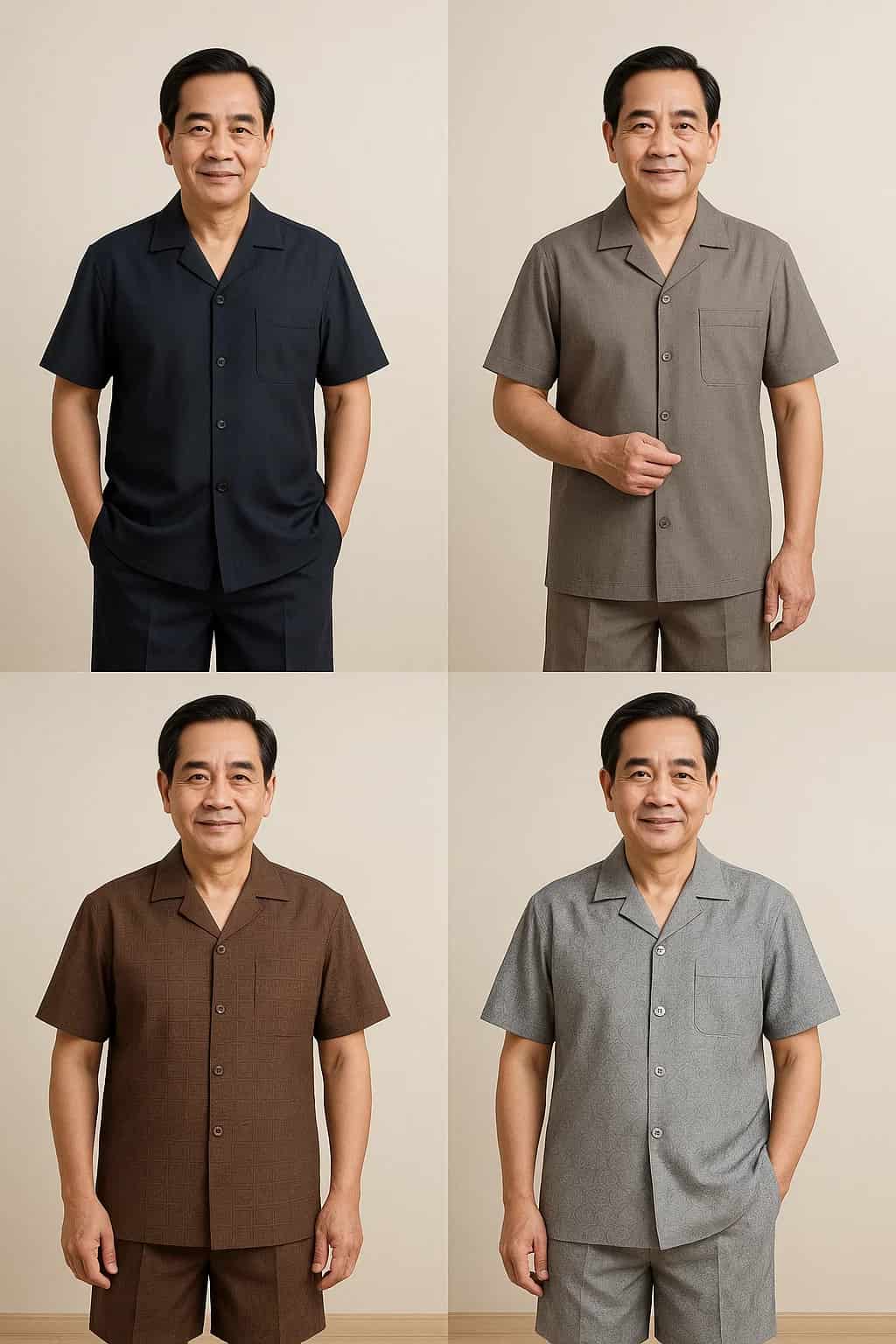 Bộ Sưu Tập Các Loại đồ Bộ Trung Niên Cao Cấp Khác Nhau