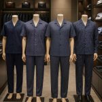Bộ Sưu Tập đồ Bộ Trung Niên Cao Cấp được Trưng Bày Trong Showroom Sang Trọng