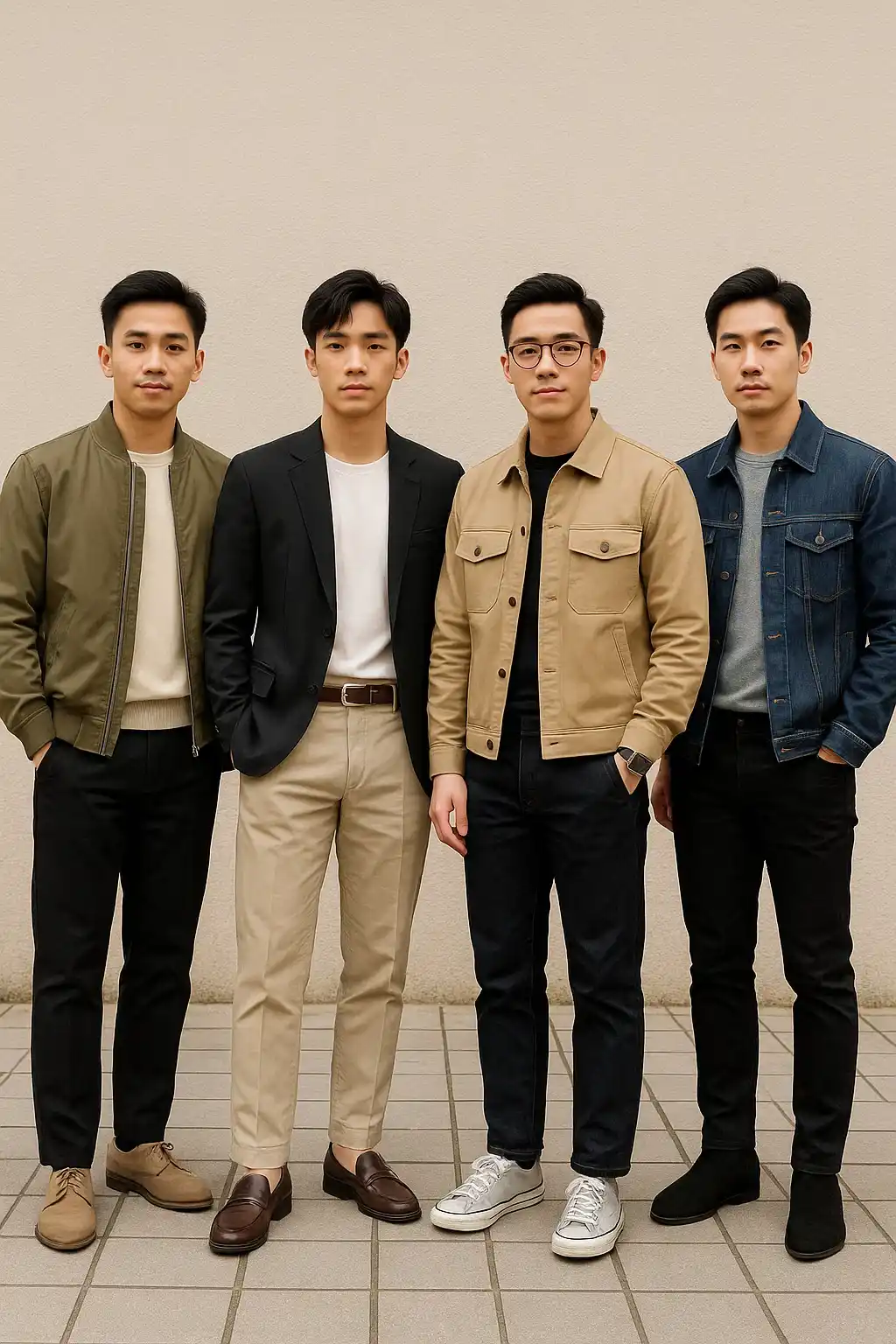Áo Khoác Trung Niên - Phong Cách Lịch Lãm Cho Nam Giới 4 ảnh Các Cách Phối đồ Với áo Khoác