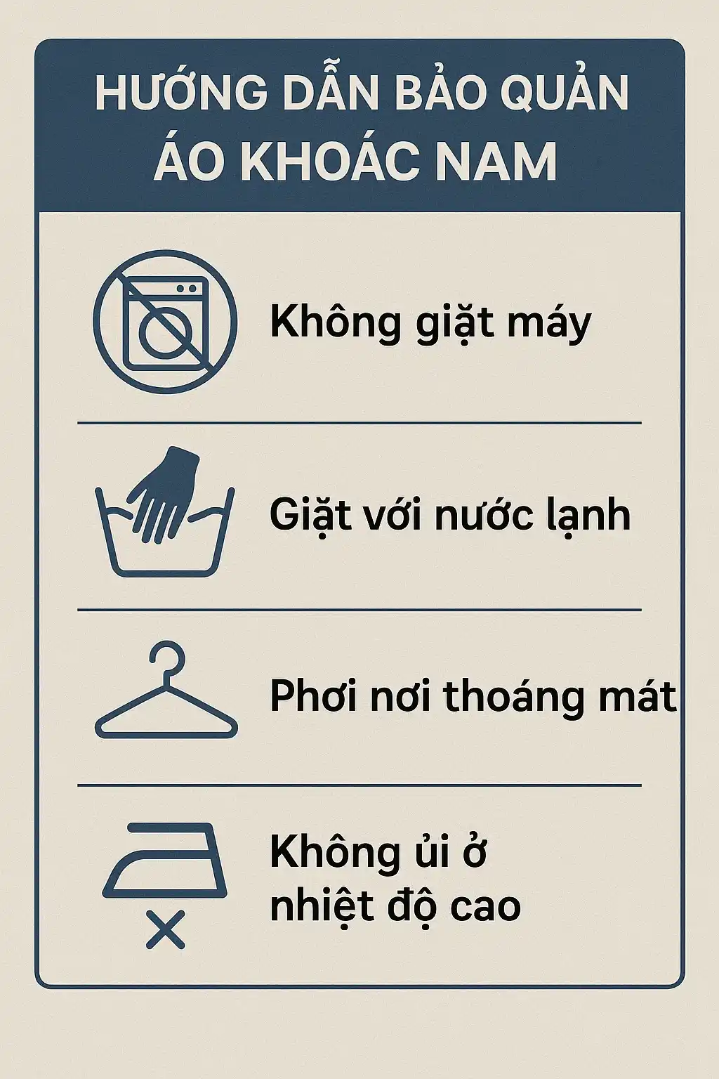 Bộ đồ trung niên đi chơi sang trọng cho quý ông lịch lãm 4 ảnh Hướng Dẫn Bảo Quản áo Khoác