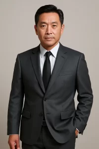 Bo Vest Nam Trung Nien Mau Xam Dam Thiet Ke Hien Dai