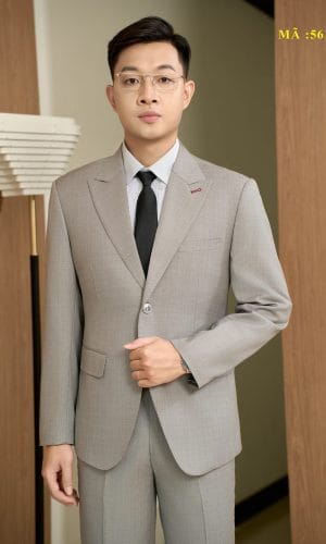 Bộ Vest Nam Mã 561 (2 Khuy) Mới Nhất 2026