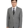 Áo vest nam trung niên HG103, khuy màu sáng, túi dưới có nắp, ảnh nửa người