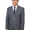 Bộ Vest Nam Trung Niên HG122 Mới Nhất 2027 1 Áo vest nam trung niên HG122, khuy màu sáng, túi dưới có nắp, ảnh nửa người