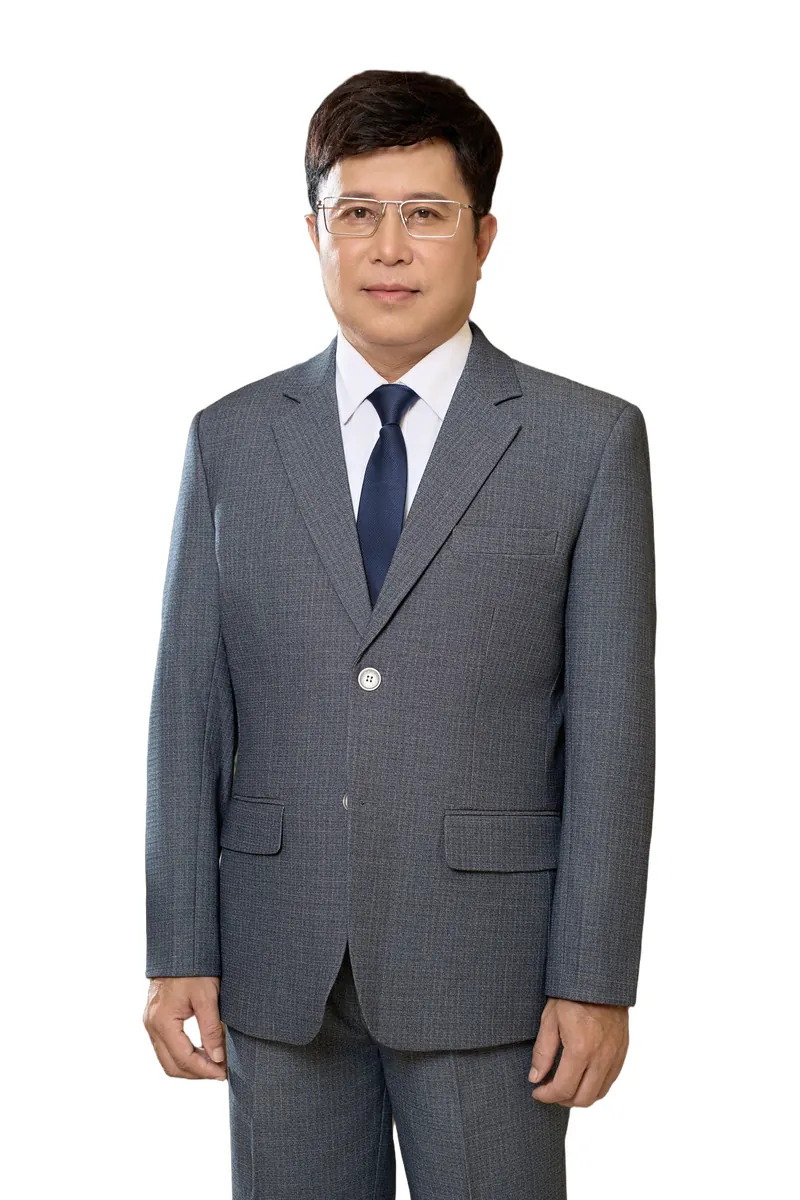 Áo vest nam trung niên HG122, khuy màu sáng, túi dưới có nắp, ảnh nửa người Áo vest nam trung niên HG122, khuy màu sáng, túi dưới có nắp, ảnh nửa người