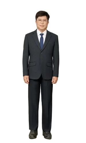 Bộ vest nam trung niên HG123, dáng toàn thân, phối sơ mi trắng và cà vạt